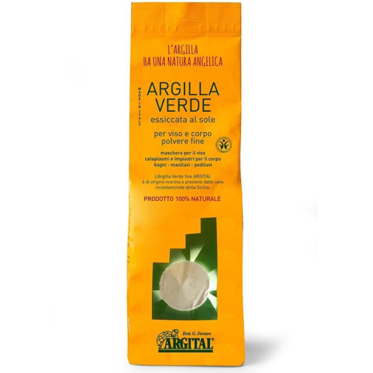 Argital Zelený jíl vysušený sluncem 1 kg
