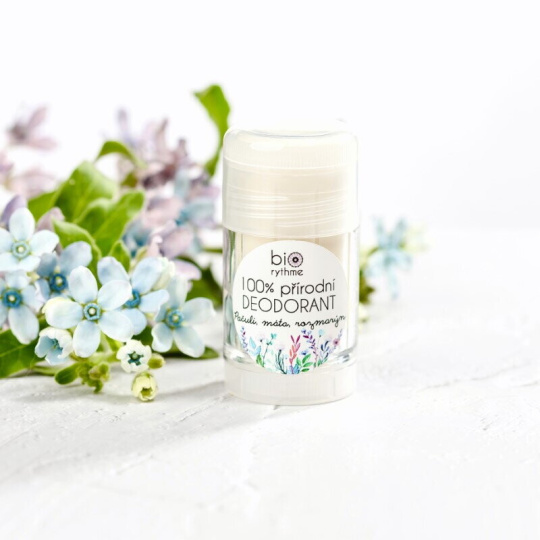Biorythme 100% přírodní deodorant Pačuli, máta, rozmarýn 30 g