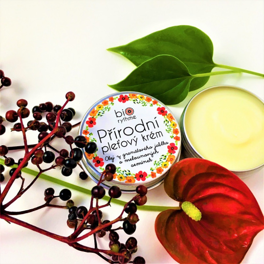 BIORYTHME  Přírodní krém pro citlivou pleť   60 ml po datu expirace 2/23