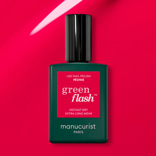 Manucurist Green Flash LED Gel lak Peonie 15 ml