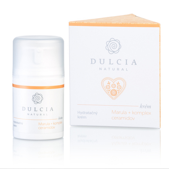 DULCIA NATURAL Hydratační krém Marulový olej a komplex ceramidů 50 ml