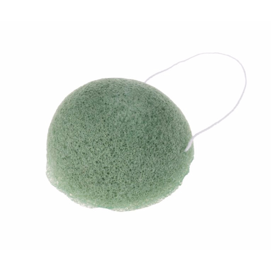 ANELA Konjaková houbička zelená se zeleným čajem 1 ks