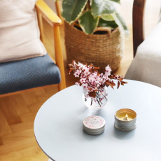 Biorythme Extravagantně přírodní svíčka Třešňový květ 70 g