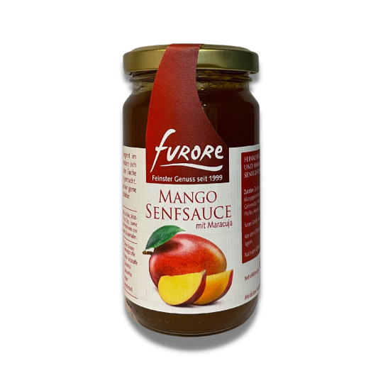 FURORE hořčičná omáčka mango s marakujou 250 g
