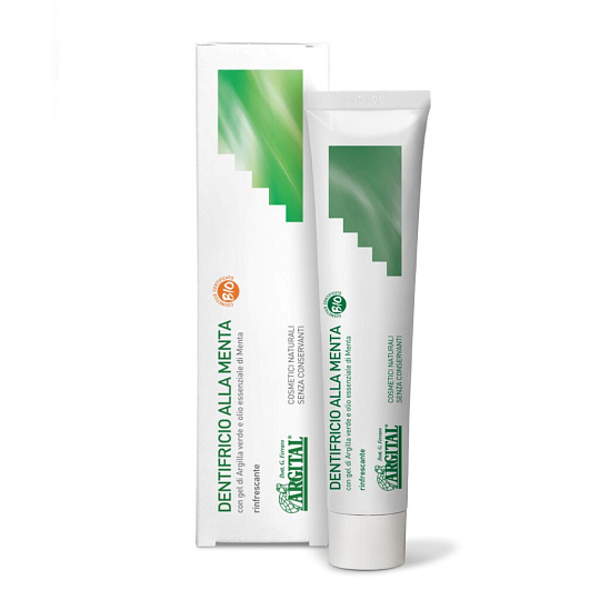 Argital Osvěžující zubní pasta s mátou a zeleným jílem 75 ml