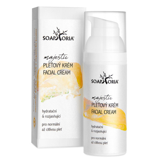 Soaphoria Hydratační & rozjasňující krém na normální až citlivou pleť 50 ml