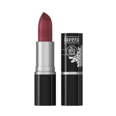 LAVERA natural lipstick glossy 04 burgundy red