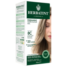 HERBATINT Permanentní barva na vlasy Světle popelavá blond 8C