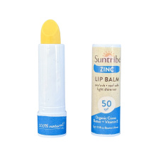 Suntribe Minerální zinkový balzám na rty SPF 50 5 g