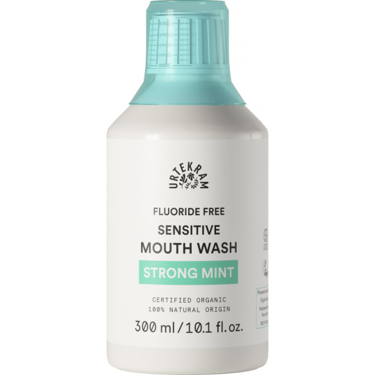 URTEKRAM Ústní voda Máta sensitive BIO 300 ml po datu expirace 11.9.2023