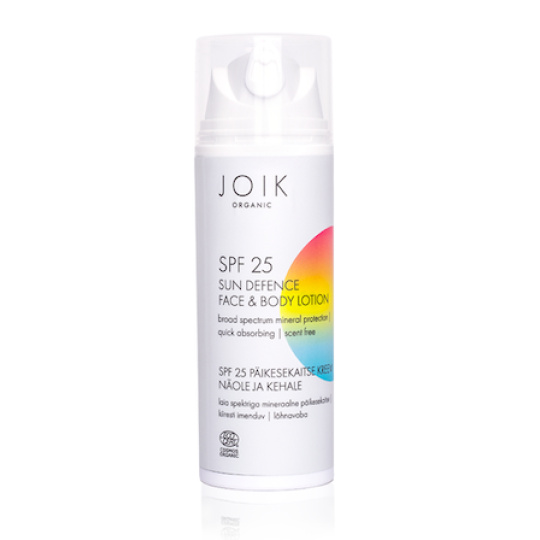 JOIK ORGANIC Opalovací krém na obličej a tělo SPF 25
