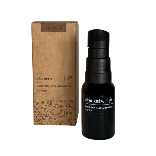 CALTHA Oční krém kyselina hyaluronová a kofein 15 ml