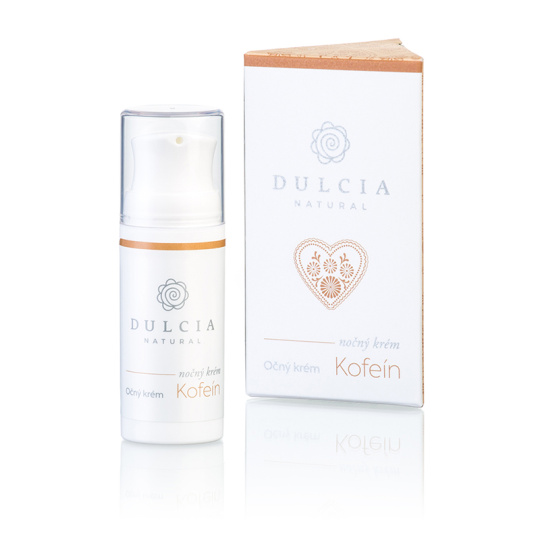 DULCIA NATURAL Oční krém s kofeinem noční 15 ml