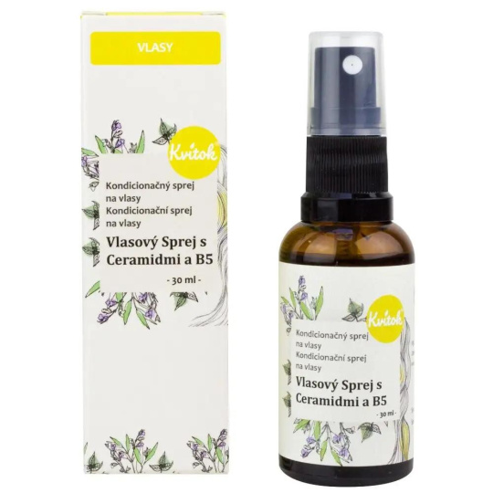 Kvitok Kondicionační vlasový sprej na rozčesávání vlasů 30 ml
