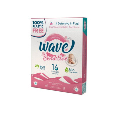 WAVE prací proužky sensitive bez vůně 16 praní