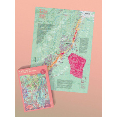 Water and Wines Puzzle Burgundsko