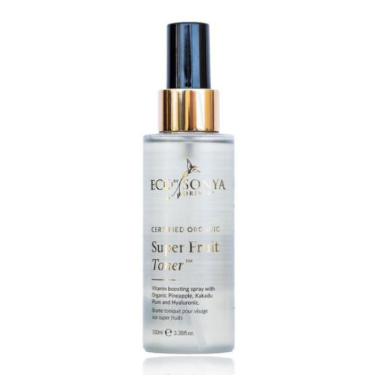 Eco by Sonya Revitalizující hydratační mlha s kyselinou hyaluronovou Super Fruit Toner 100 ml