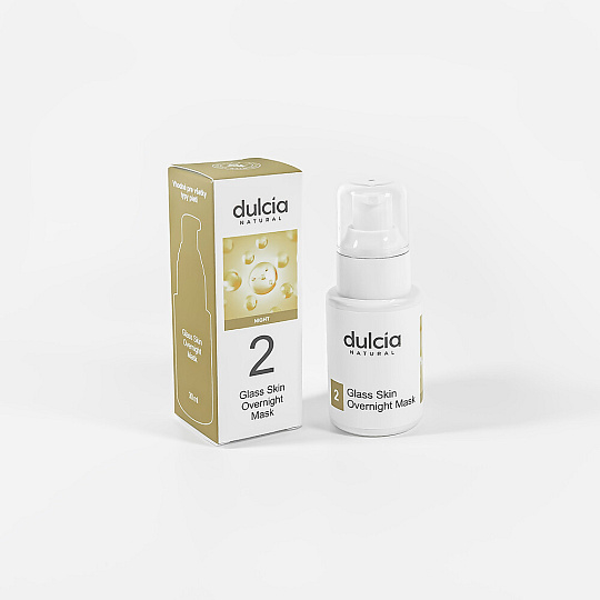Dulcia Natural Noční maska pro dokonalou pleť Nr.2 30 ml Dulcia Natural Noční maska pro dokonalou pleť Nr.2 30 ml