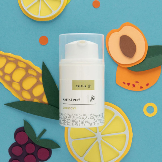 CALTHA Krém na mastnou pleť citrusový 50 ml expirace 5/23