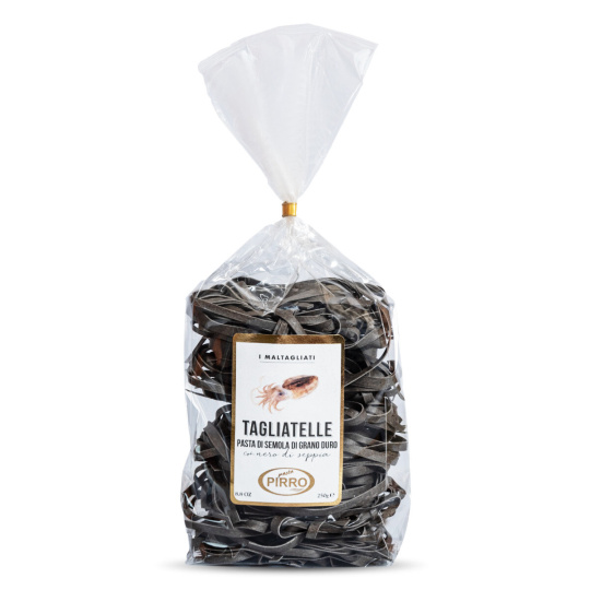 Pirro Tagliatelle con nero di seppia Sépiové těstoviny 250 g Pirro Tagliatelle con nero di seppia Sépiové těstoviny 250 g