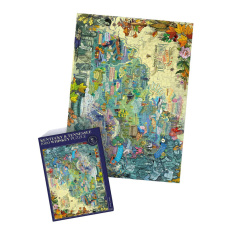 Water & Wines Whiskey puzzle Kentucky & Tennessee 1000 dílků