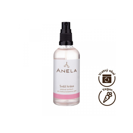 Anela Svěží krása pleťové tonikum pro zralou a unavenou pleť 100  ml po datu expirace 1/26