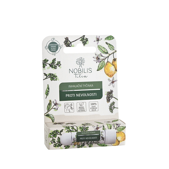 Nobilis Tilia Inhalační tyčinka proti nevolnosti 1 ks Nobilis Tilia Inhalační tyčinka proti nevolnosti 1 ks