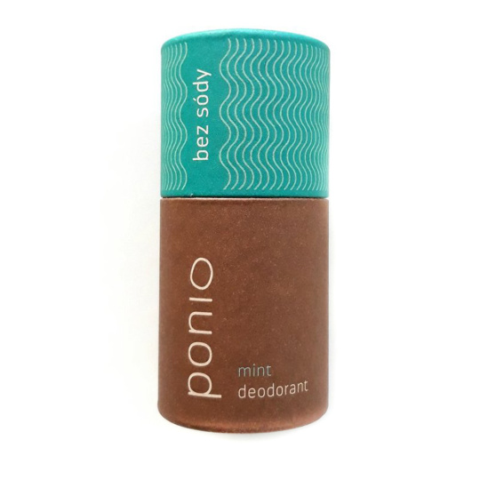 PONIO Přírodní bezsodý deodorant Mint