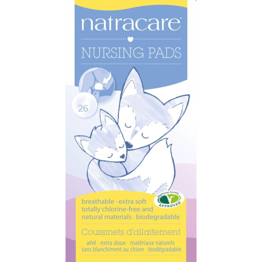 Natracare Prsní vložky pro kojící matky 26 ks