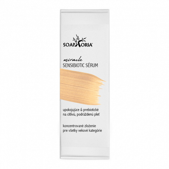 Soaphoria Miracle Sensibiotic zklidňující a prebiotické sérum pro citlivou a podrážděnou pleť 30 ml expirace 23.5.2026