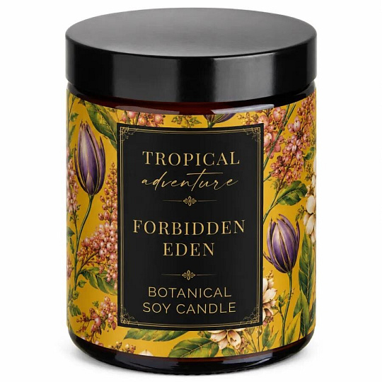 Soaphoria Botanická sójová svíčka Forbidden Eden 210 ml Soaphoria Botanická sójová svíčka Forbidden Eden 210 ml
