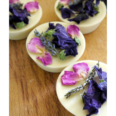 Ponio Masážní kostka Dvojitá levandule 50 g