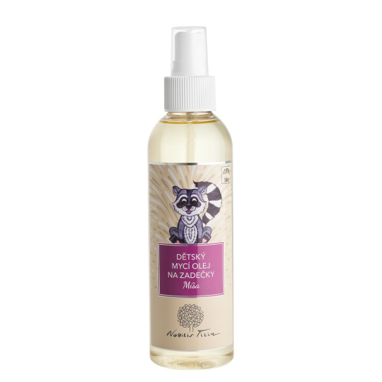 NOBILIS TILIA Dětský mycí olej na zadečky Míša 200 ml