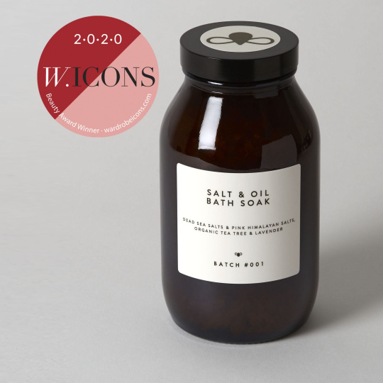Batch #001 Koupelová sůl s olejem tea tree a levandule 280 g