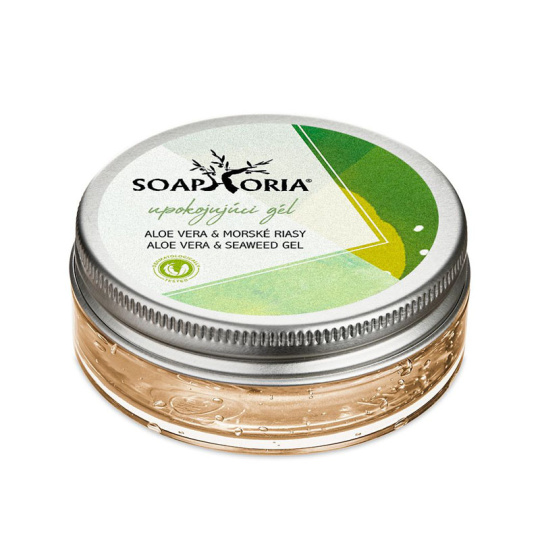Soaphoria Zklidňující gel aloe vera & mořské řasy 50 ml