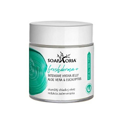 Soaphoria Freshderma intenzivní hydratační chladivé želé Aloe a Eucalyptus 100 ml