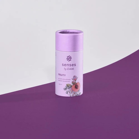 Kvitok Tuhý deodorant Senses Fruity 42 ml