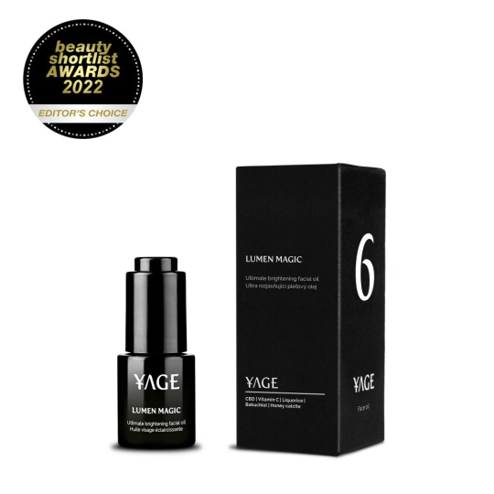 Yage č. 6 Ultra rozjasňující olejové sérum s CBD Lumen Magic 15 ml