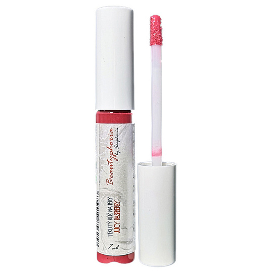 Soaphoria Tekutá rtěnka na rty Juicy Raspberry 7 ml expirace 23.7.2026