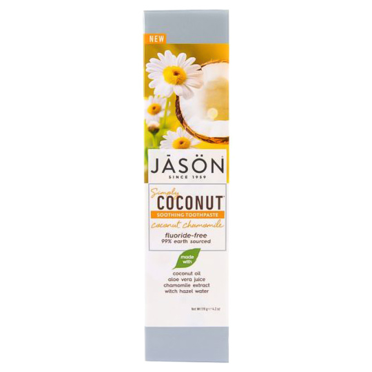 JĀSÖN  Soothing toothpaste with chamomile Simply Coconut