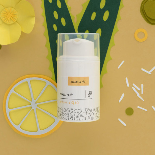 CALTHA Pleťový krém rýžový s koenzymem Q10 50 ml