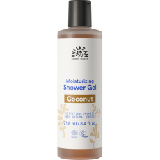 URTEKRAM Hydratační sprchový gel s kokosovým nektarem 250 ml expirace 1.1.2024