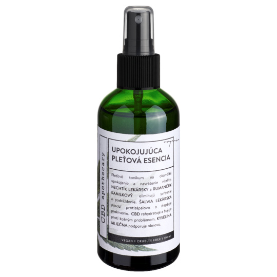 CBD apothecary Uklidňující pleťová esence 250 mg CBD 100 ml