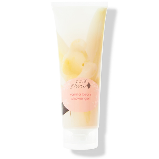 100% Pure Sprchový gel Vanilkový lusk 236 ml