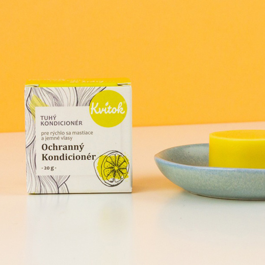 Kvitok Tuhý kondicionér pro rychle se mastící vlasy 20 g