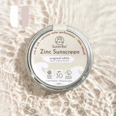 Suntribe Přírodní zinkový opalovací krém SPF 30 Bílá 45 g expirace 29.7.2025