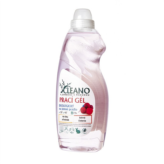 Cleano Ekologický prací gel na jemné prádlo 1,5 l expirace 7.11.2026 Cleano Ekologický prací gel na jemné prádlo 1,5 l expirace 7.11.2026