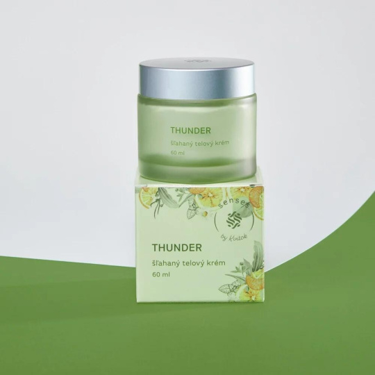 Kvitok Senses Šlehaný tělový krém Thunder 60 ml