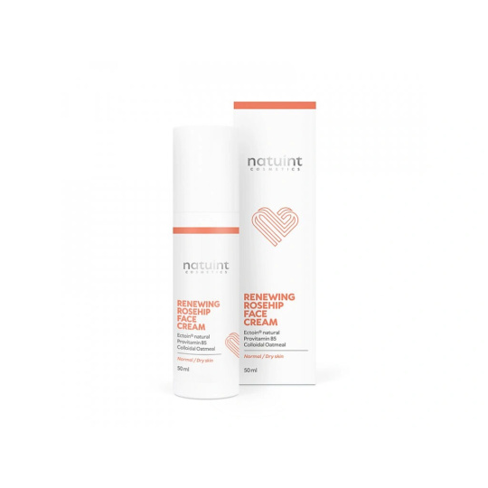 Natuint Cosmetics Šípkový krém na tvář s Ectoinem a Provitamínem B5 50 ml