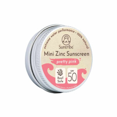 Suntribe Přírodní zinkový opalovací krém SPF 50 Retro červená 15 g